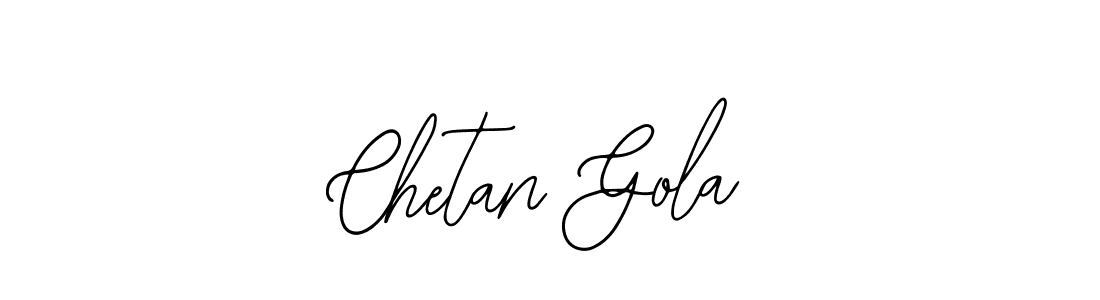 Also we have Chetan Gola name is the best signature style. Create professional handwritten signature collection using Bearetta-2O07w autograph style. Chetan Gola signature style 12 images and pictures png