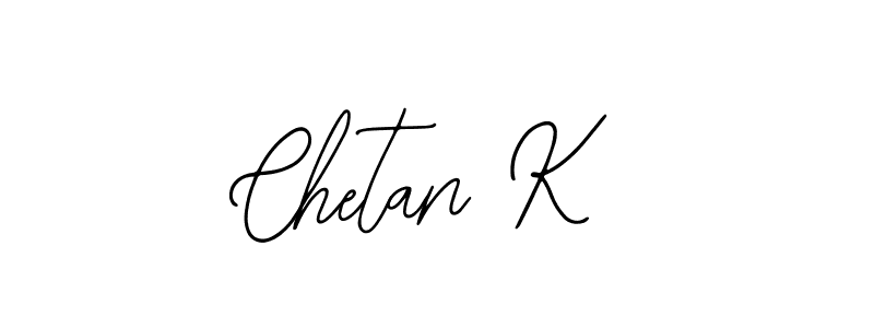 It looks lik you need a new signature style for name Chetan K. Design unique handwritten (Bearetta-2O07w) signature with our free signature maker in just a few clicks. Chetan K signature style 12 images and pictures png