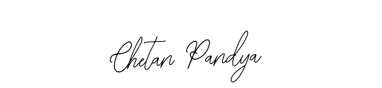 Make a beautiful signature design for name Chetan Pandya. Use this online signature maker to create a handwritten signature for free. Chetan Pandya signature style 12 images and pictures png