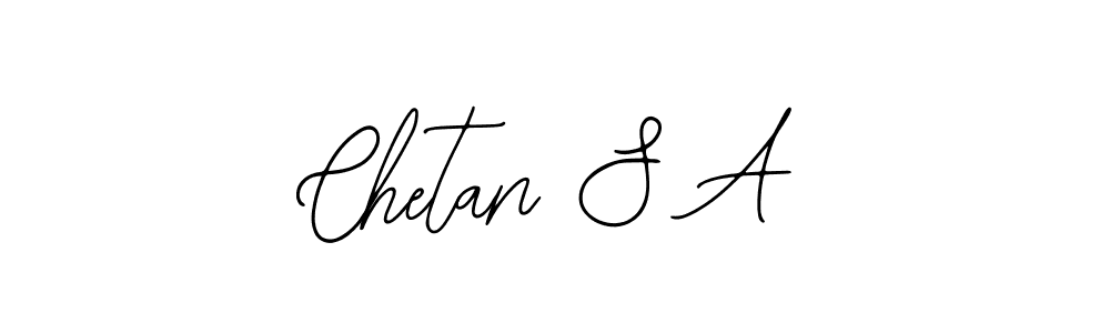 Chetan S A stylish signature style. Best Handwritten Sign (Bearetta-2O07w) for my name. Handwritten Signature Collection Ideas for my name Chetan S A. Chetan S A signature style 12 images and pictures png