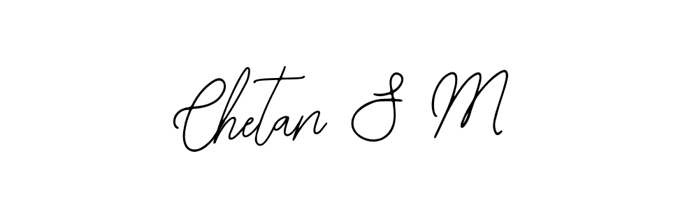 Similarly Bearetta-2O07w is the best handwritten signature design. Signature creator online .You can use it as an online autograph creator for name Chetan S M. Chetan S M signature style 12 images and pictures png