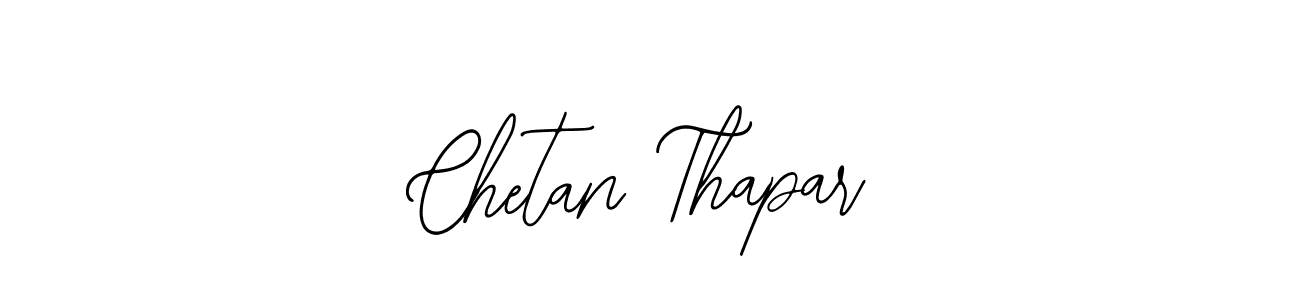Make a short Chetan Thapar signature style. Manage your documents anywhere anytime using Bearetta-2O07w. Create and add eSignatures, submit forms, share and send files easily. Chetan Thapar signature style 12 images and pictures png