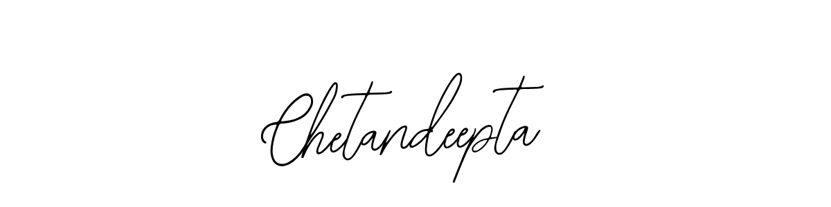 Design your own signature with our free online signature maker. With this signature software, you can create a handwritten (Bearetta-2O07w) signature for name Chetandeepta. Chetandeepta signature style 12 images and pictures png
