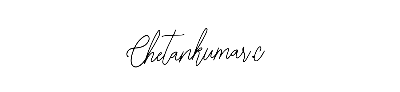 Design your own signature with our free online signature maker. With this signature software, you can create a handwritten (Bearetta-2O07w) signature for name Chetankumar.c. Chetankumar.c signature style 12 images and pictures png