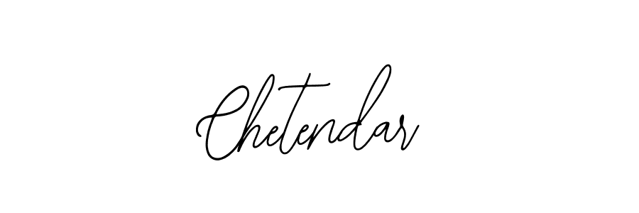 Use a signature maker to create a handwritten signature online. With this signature software, you can design (Bearetta-2O07w) your own signature for name Chetendar. Chetendar signature style 12 images and pictures png