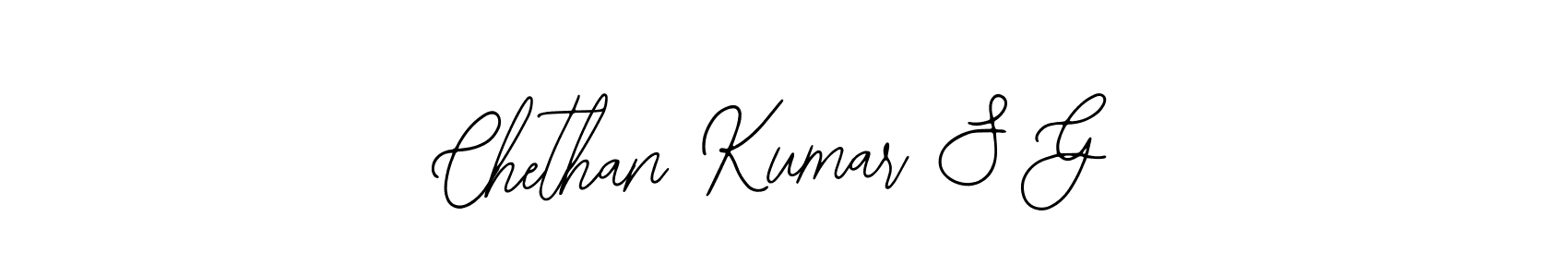 How to make Chethan Kumar S G signature? Bearetta-2O07w is a professional autograph style. Create handwritten signature for Chethan Kumar S G name. Chethan Kumar S G signature style 12 images and pictures png