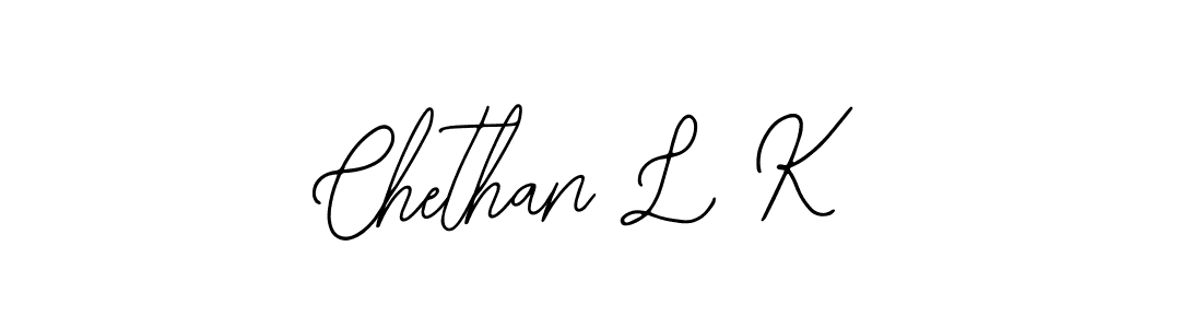 Make a beautiful signature design for name Chethan L K. With this signature (Bearetta-2O07w) style, you can create a handwritten signature for free. Chethan L K signature style 12 images and pictures png