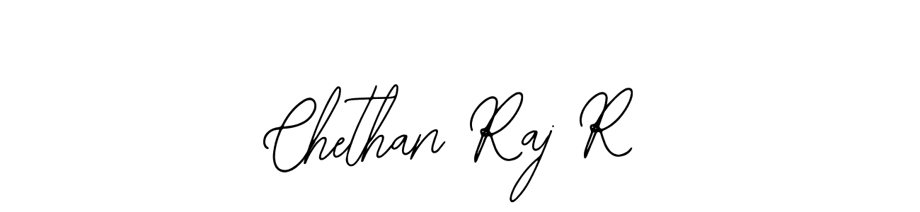 The best way (Bearetta-2O07w) to make a short signature is to pick only two or three words in your name. The name Chethan Raj R include a total of six letters. For converting this name. Chethan Raj R signature style 12 images and pictures png