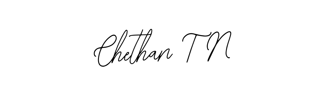 Also You can easily find your signature by using the search form. We will create Chethan T N name handwritten signature images for you free of cost using Bearetta-2O07w sign style. Chethan T N signature style 12 images and pictures png