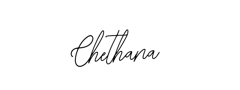 How to make Chethana name signature. Use Bearetta-2O07w style for creating short signs online. This is the latest handwritten sign. Chethana signature style 12 images and pictures png