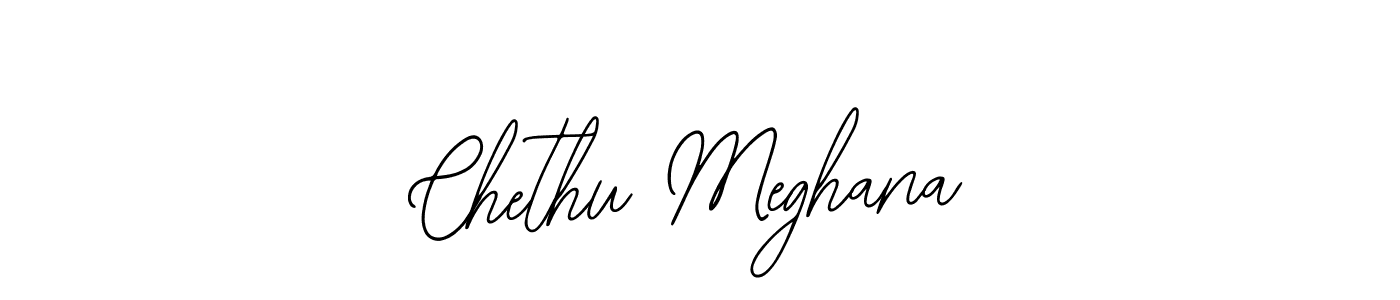 Make a beautiful signature design for name Chethu Meghana. With this signature (Bearetta-2O07w) style, you can create a handwritten signature for free. Chethu Meghana signature style 12 images and pictures png