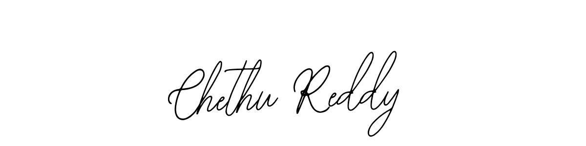 Use a signature maker to create a handwritten signature online. With this signature software, you can design (Bearetta-2O07w) your own signature for name Chethu Reddy. Chethu Reddy signature style 12 images and pictures png