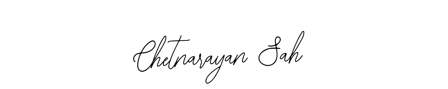 Design your own signature with our free online signature maker. With this signature software, you can create a handwritten (Bearetta-2O07w) signature for name Chetnarayan Sah. Chetnarayan Sah signature style 12 images and pictures png