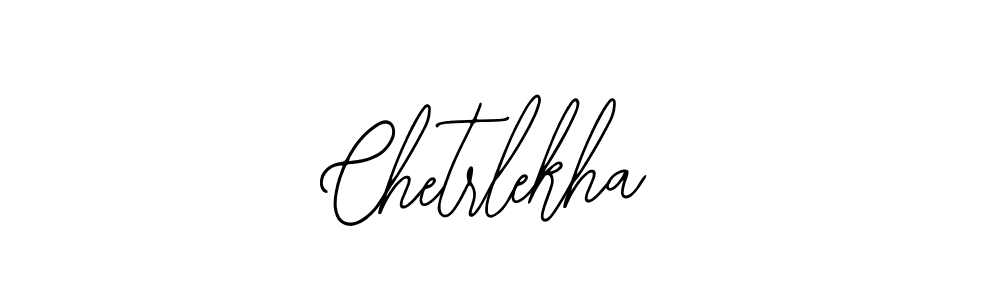 Design your own signature with our free online signature maker. With this signature software, you can create a handwritten (Bearetta-2O07w) signature for name Chetrlekha. Chetrlekha signature style 12 images and pictures png