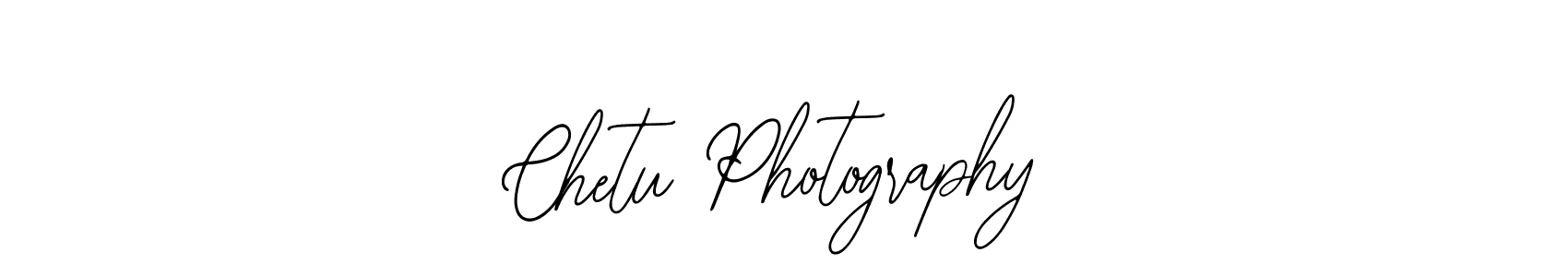 Design your own signature with our free online signature maker. With this signature software, you can create a handwritten (Bearetta-2O07w) signature for name Chetu Photography. Chetu Photography signature style 12 images and pictures png