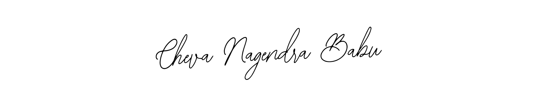 Use a signature maker to create a handwritten signature online. With this signature software, you can design (Bearetta-2O07w) your own signature for name Cheva Nagendra Babu. Cheva Nagendra Babu signature style 12 images and pictures png