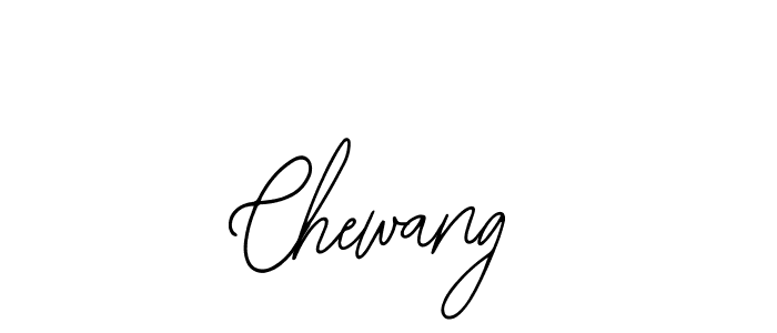 Make a beautiful signature design for name Chewang. With this signature (Bearetta-2O07w) style, you can create a handwritten signature for free. Chewang signature style 12 images and pictures png