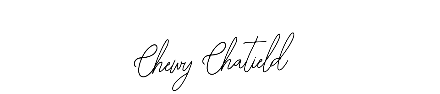 How to make Chewy Chatield signature? Bearetta-2O07w is a professional autograph style. Create handwritten signature for Chewy Chatield name. Chewy Chatield signature style 12 images and pictures png