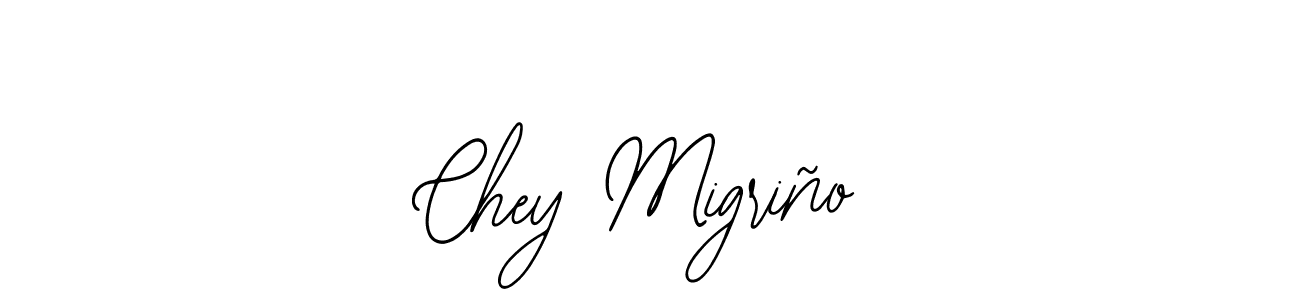 Design your own signature with our free online signature maker. With this signature software, you can create a handwritten (Bearetta-2O07w) signature for name Chey Migriño. Chey Migriño signature style 12 images and pictures png