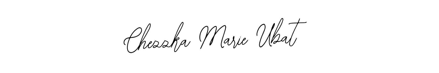 Design your own signature with our free online signature maker. With this signature software, you can create a handwritten (Bearetta-2O07w) signature for name Chezzka Marie Ubat. Chezzka Marie Ubat signature style 12 images and pictures png