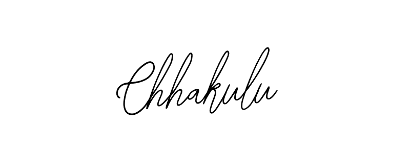 You should practise on your own different ways (Bearetta-2O07w) to write your name (Chhakulu) in signature. don't let someone else do it for you. Chhakulu signature style 12 images and pictures png