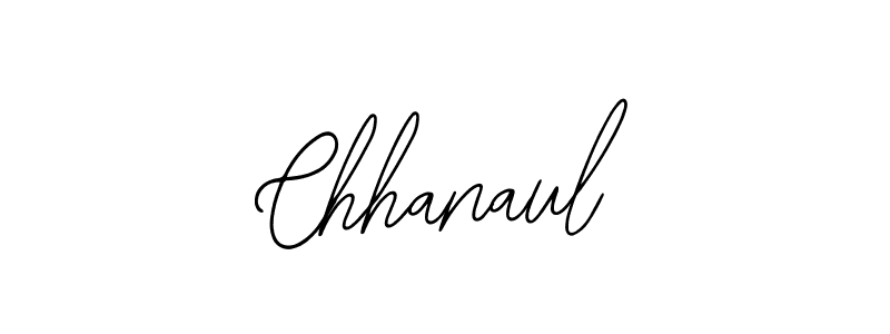 Design your own signature with our free online signature maker. With this signature software, you can create a handwritten (Bearetta-2O07w) signature for name Chhanaul. Chhanaul signature style 12 images and pictures png