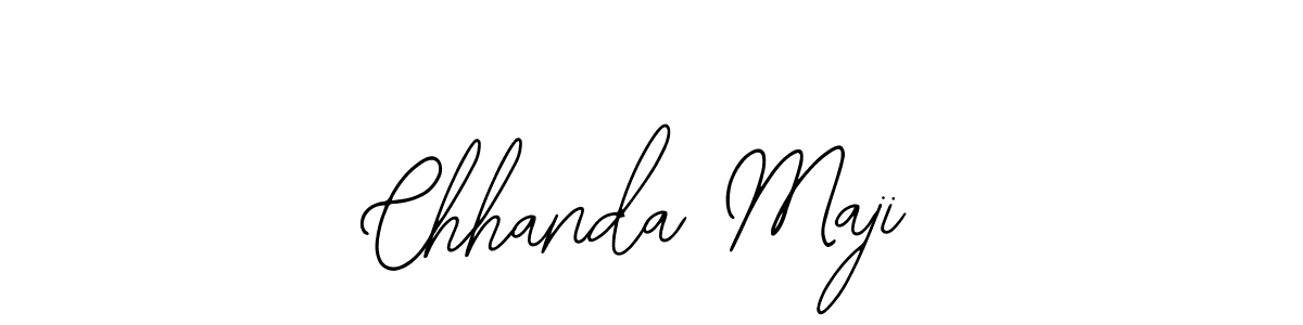 if you are searching for the best signature style for your name Chhanda Maji. so please give up your signature search. here we have designed multiple signature styles  using Bearetta-2O07w. Chhanda Maji signature style 12 images and pictures png