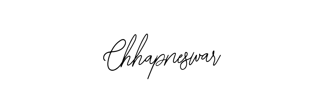 You should practise on your own different ways (Bearetta-2O07w) to write your name (Chhapneswar) in signature. don't let someone else do it for you. Chhapneswar signature style 12 images and pictures png