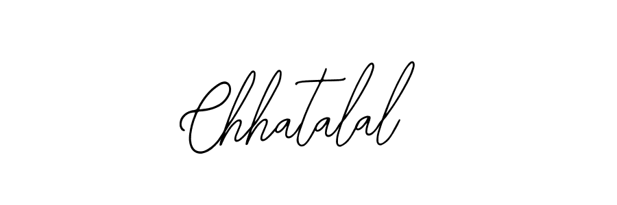 Use a signature maker to create a handwritten signature online. With this signature software, you can design (Bearetta-2O07w) your own signature for name Chhatalal. Chhatalal signature style 12 images and pictures png