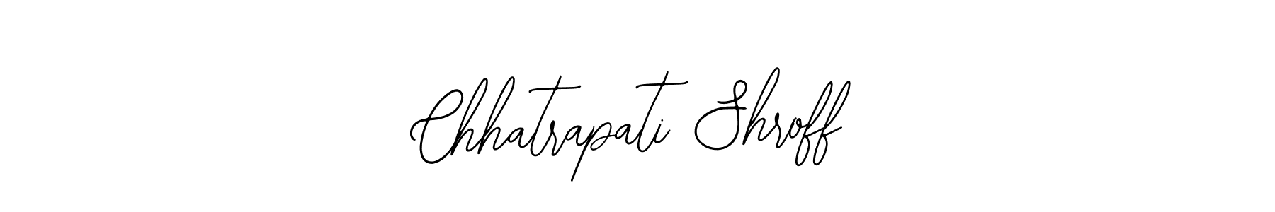 Bearetta-2O07w is a professional signature style that is perfect for those who want to add a touch of class to their signature. It is also a great choice for those who want to make their signature more unique. Get Chhatrapati Shroff name to fancy signature for free. Chhatrapati Shroff signature style 12 images and pictures png