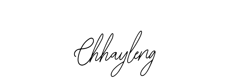 How to make Chhayleng signature? Bearetta-2O07w is a professional autograph style. Create handwritten signature for Chhayleng name. Chhayleng signature style 12 images and pictures png