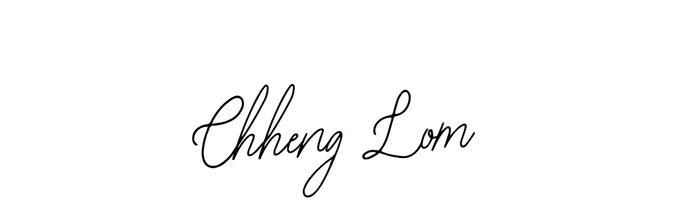 if you are searching for the best signature style for your name Chheng Lom. so please give up your signature search. here we have designed multiple signature styles  using Bearetta-2O07w. Chheng Lom signature style 12 images and pictures png