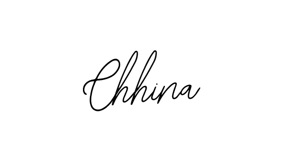Make a beautiful signature design for name Chhina. With this signature (Bearetta-2O07w) style, you can create a handwritten signature for free. Chhina signature style 12 images and pictures png