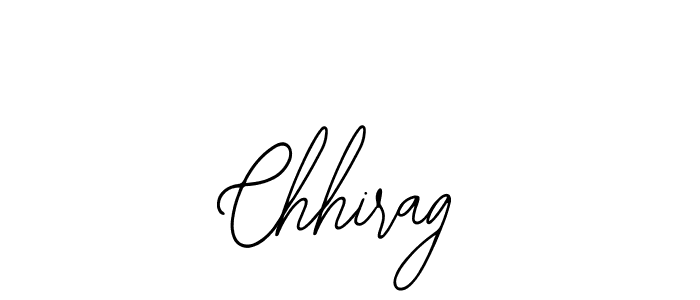 Also we have Chhirag name is the best signature style. Create professional handwritten signature collection using Bearetta-2O07w autograph style. Chhirag signature style 12 images and pictures png