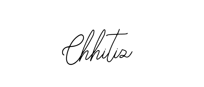 How to Draw Chhitiz signature style? Bearetta-2O07w is a latest design signature styles for name Chhitiz. Chhitiz signature style 12 images and pictures png