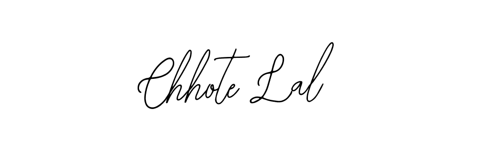 How to make Chhote Lal signature? Bearetta-2O07w is a professional autograph style. Create handwritten signature for Chhote Lal name. Chhote Lal signature style 12 images and pictures png