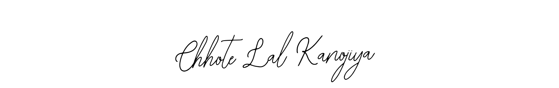 You should practise on your own different ways (Bearetta-2O07w) to write your name (Chhote Lal Kanojiya) in signature. don't let someone else do it for you. Chhote Lal Kanojiya signature style 12 images and pictures png