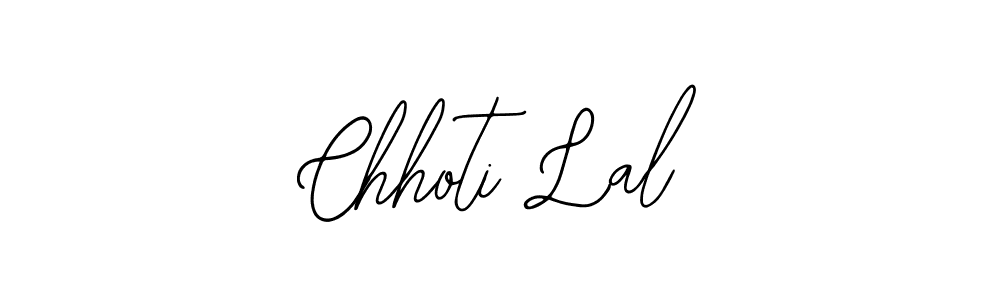 You should practise on your own different ways (Bearetta-2O07w) to write your name (Chhoti Lal) in signature. don't let someone else do it for you. Chhoti Lal signature style 12 images and pictures png