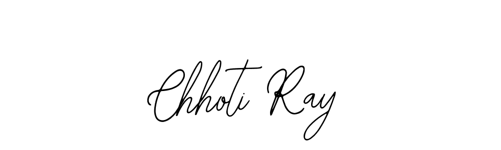 Make a beautiful signature design for name Chhoti Ray. Use this online signature maker to create a handwritten signature for free. Chhoti Ray signature style 12 images and pictures png