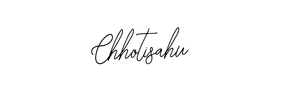 You should practise on your own different ways (Bearetta-2O07w) to write your name (Chhotisahu) in signature. don't let someone else do it for you. Chhotisahu signature style 12 images and pictures png