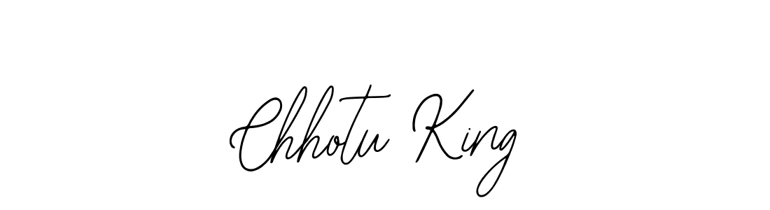 Similarly Bearetta-2O07w is the best handwritten signature design. Signature creator online .You can use it as an online autograph creator for name Chhotu King. Chhotu King signature style 12 images and pictures png