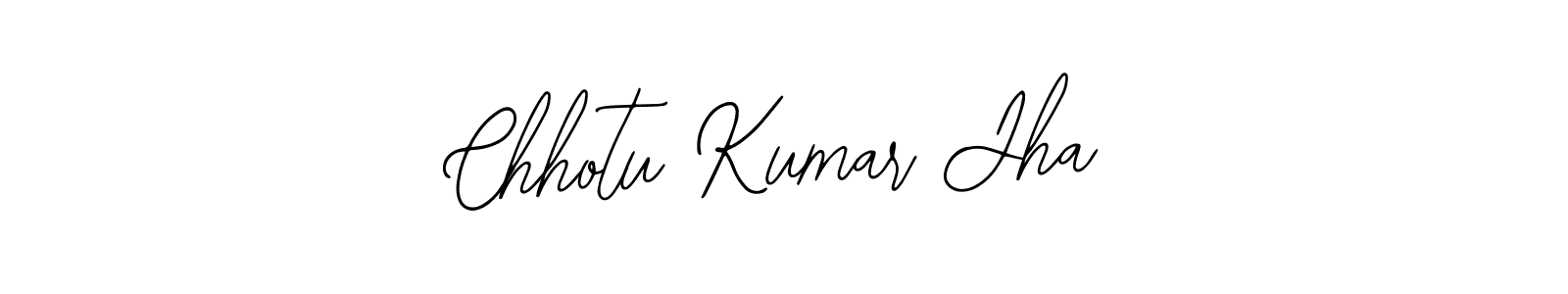 Use a signature maker to create a handwritten signature online. With this signature software, you can design (Bearetta-2O07w) your own signature for name Chhotu Kumar Jha. Chhotu Kumar Jha signature style 12 images and pictures png