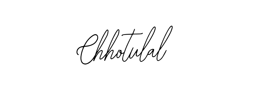 How to make Chhotulal signature? Bearetta-2O07w is a professional autograph style. Create handwritten signature for Chhotulal name. Chhotulal signature style 12 images and pictures png