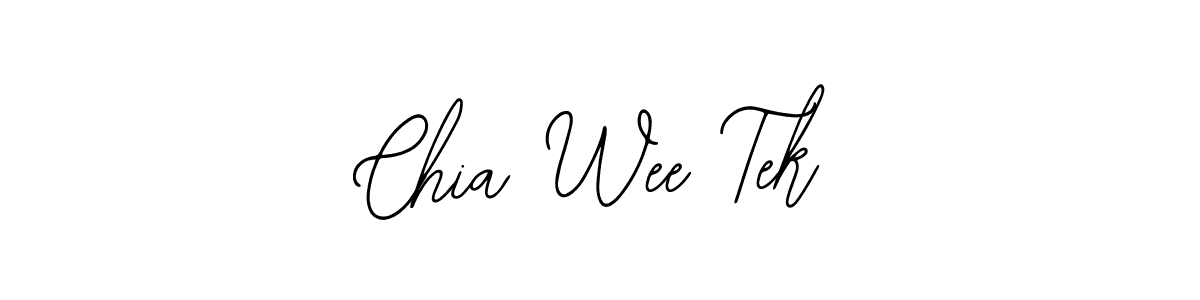 Bearetta-2O07w is a professional signature style that is perfect for those who want to add a touch of class to their signature. It is also a great choice for those who want to make their signature more unique. Get Chia Wee Tek name to fancy signature for free. Chia Wee Tek signature style 12 images and pictures png