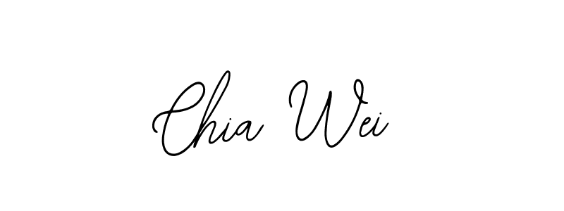 Make a beautiful signature design for name Chia Wei. With this signature (Bearetta-2O07w) style, you can create a handwritten signature for free. Chia Wei signature style 12 images and pictures png