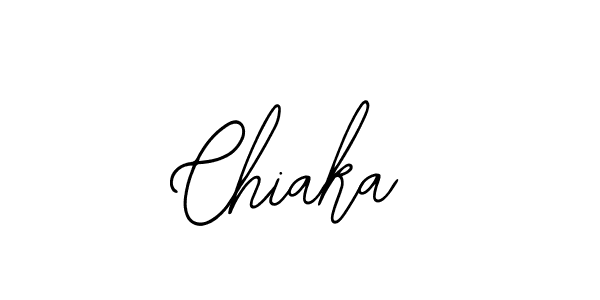 Chiaka stylish signature style. Best Handwritten Sign (Bearetta-2O07w) for my name. Handwritten Signature Collection Ideas for my name Chiaka. Chiaka signature style 12 images and pictures png