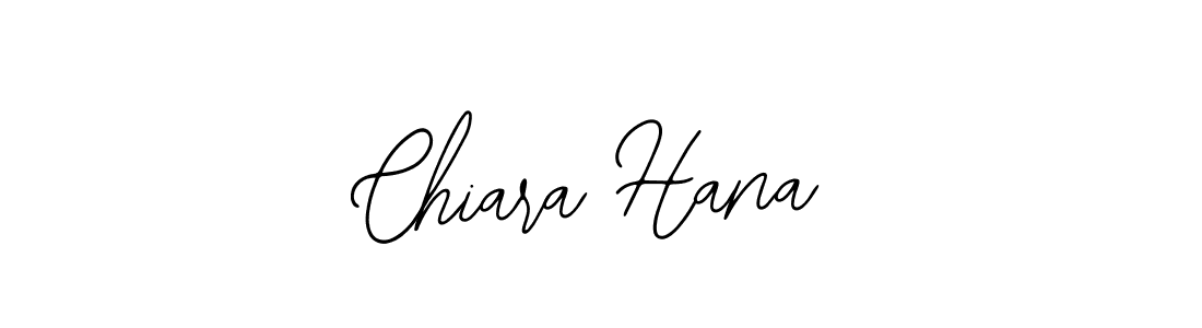 Make a short Chiara Hana signature style. Manage your documents anywhere anytime using Bearetta-2O07w. Create and add eSignatures, submit forms, share and send files easily. Chiara Hana signature style 12 images and pictures png