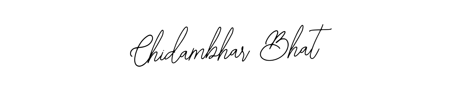How to make Chidambhar Bhat signature? Bearetta-2O07w is a professional autograph style. Create handwritten signature for Chidambhar Bhat name. Chidambhar Bhat signature style 12 images and pictures png