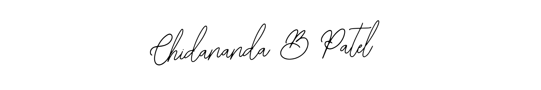 Make a beautiful signature design for name Chidananda B Patel. With this signature (Bearetta-2O07w) style, you can create a handwritten signature for free. Chidananda B Patel signature style 12 images and pictures png