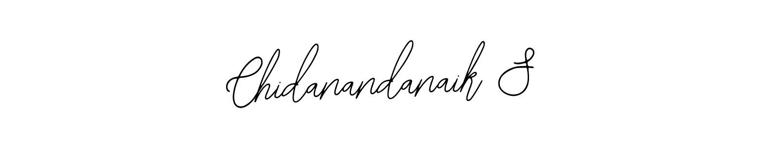 Create a beautiful signature design for name Chidanandanaik S. With this signature (Bearetta-2O07w) fonts, you can make a handwritten signature for free. Chidanandanaik S signature style 12 images and pictures png